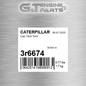 3r6674 Caterpillar Replacement Cap Hydr Tank Fits New Aftermarket