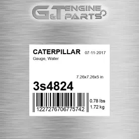 3s4824 Caterpillar Replacement Gauge Water Fits New Aftermarket 3s4824 Caterpillar Replacement Gauge Water Fits New Aftermarket