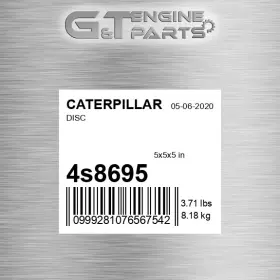 4s-8695 Caterpillar Replacement 4s8695 Disc Fits New Aftermarket