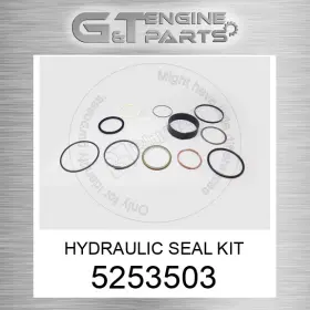 525-3503 Caterpillar Replacement 5253503 Hydraulic Seal Kit Fits New Aftermarket 525-3503 Caterpillar Replacement 5253503 Hydraulic Seal Kit Fits New Aftermarket