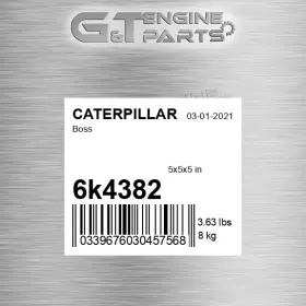 6k4382 Caterpillar Replacement Boss Fits New Aftermarket 6k4382 Caterpillar Replacement Boss Fits New Aftermarket