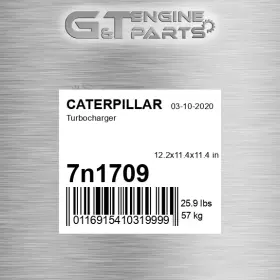 7n1709 Caterpillar Replacement Turbocharger Fits New Aftermarket