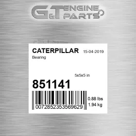 851141 Caterpillar Replacement Bearing Fits New Aftermarket