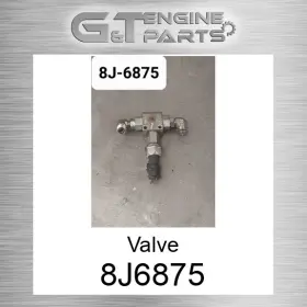 8j6875 Caterpillar Replacement Valve Fits New Aftermarket