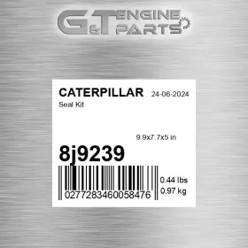 8j9239 Caterpillar Replacement Seal Kit Fits New Aftermarket