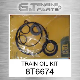 8t-6674 Caterpillar Replacement 8t6674 Train Oil Kit Fits Surplus Open Box 8t-6674 Caterpillar Replacement 8t6674 Train Oil Kit Fits Surplus Open Box