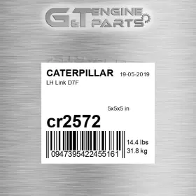 Cr2572 Caterpillar Replacement Lh Link D7f Fits New Aftermarket