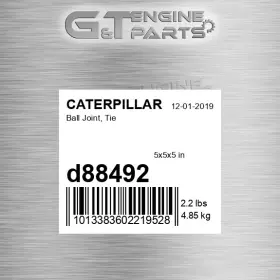 D88492 Caterpillar Replacement Ball Joint Tie Fits New Aftermarket
