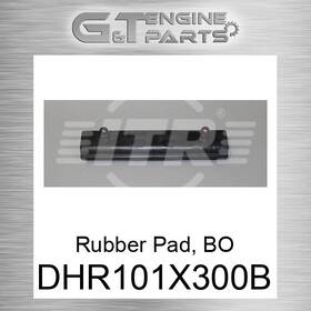 Caterpillar Replacement Dhr101x300b Rubber Pad Bo Fits New Aftermarket