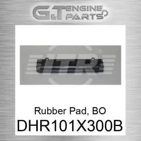Dhr101x300b Caterpillar Replacement Rubber Pad Bo Fits New Aftermarket