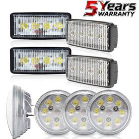 Chusyyray Tljyf001/002 8x Led Work Lights Kit For Deere 40 Series 4040 4240 4440 4640 4840