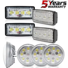 Tljyf001 Chusyyray Tljyf001/002 8x Led Work Lights Kit For Deere 40 Series 4040 4240 4440 4640 4840
