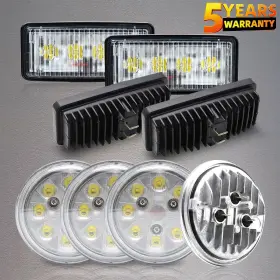 Tljyf001 Chusyyray Tljyf001/tljy002 8pcs Led Work Lights Kit For Deere 55/60 Series 4055 4255 4560 4760 4960 Tljyf001 Chusyyray Tljyf001/tljy002 8pcs Led Work Lights Kit For Deere 55/60 Series 4055 4255 4560 4760 4960