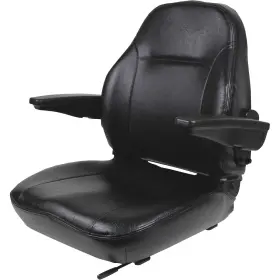 440002bk Concentric 3363501 Black Talon Premium High-back Steel Tractor Seat Model#