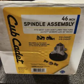 618-04865 Cub Cadet 918-04865 Oem 46 Inch Spindle Assembly 918-04685 Lawn And Rzt Mower