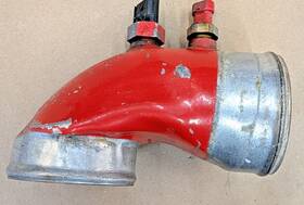 Cummins 4946838 Turbo Neck Pipe Elbow 4 In Air To With Sensors Isl L9