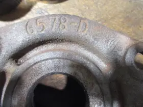 6578d Farmall A B Tractor Differential Bearing Retainer #6578d Used Original Good