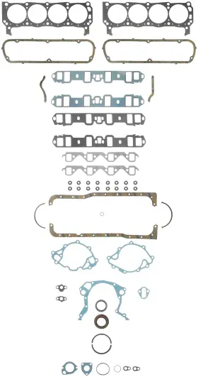 Bse2501125 Fel-pro 260-1125 Engine Gasket Set For Ford Mustang