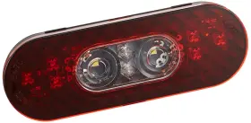54682 Grote 6 Inch Oval Led Stop Tail Turn Light With Integrated Back-up 54682 Grote 6 Inch Oval Led Stop Tail Turn Light With Integrated Back-up