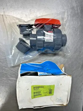 Tb1125ste Hayward 1.25 Inch Pvc Ball Valve With Both Slip And Threaded Ends