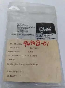 Taf-16 Igus Shaft End Support Lot Of 2