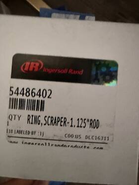 Ingersoll Rand 54486402 Rod Ring Scraper 1.125 Inch