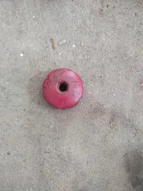 481573r1 International Harvester - A New Grinder Adjustment Knob On An Ih 50 55 350 Forage Harvesters