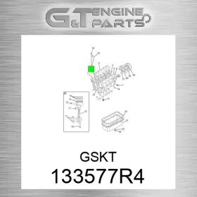 133577r4 International Truck Replacement Gskt Fits Surplus Open Box