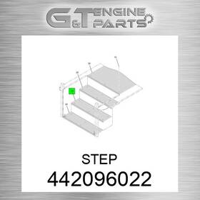 International Truck Replacement 442096022 Step Fits Surplus Open Box