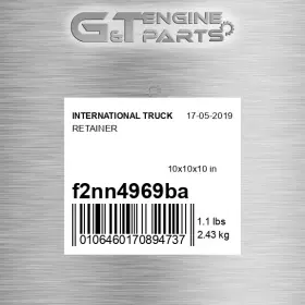 F2nn4969ba International Truck Replacement Retainer Fits New Oem Open Box F2nn4969ba International Truck Replacement Retainer Fits New Oem Open Box