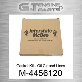 M-4456120 Interstate Mcbee Replacement Gasket Kit - Oil Clr And Lines New Aftermarket