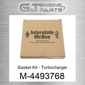 M-4493768 Interstate Mcbee Replacement Gasket Kit - Turbocharger New Aftermarket