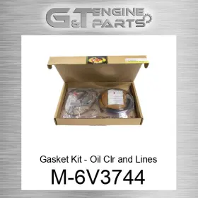 M-6v3744 Interstate Mcbee Replacement Gasket Kit - Oil Clr And Lines New Aftermarket M-6v3744 Interstate Mcbee Replacement Gasket Kit - Oil Clr And Lines New Aftermarket