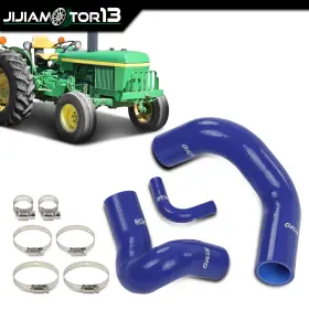 Jijia091403 Jijiamotor13 Fit For John Deere Models Blue Radiator Hose Set Upper Lower And Bypass Hoses