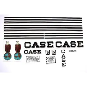 Dec067 Jj Ag Parts Mylar Decal Set Fits Case Tractor S