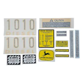 Jds6927 Jjagparts John Deere 1010 Vinyl Cut Decal Set Fits Tractor