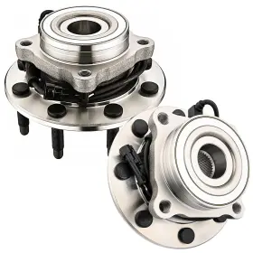 515058 Jleo 4wd Pair Front Wheel Bearing And Hub Assembly Fits Fo... Fast Ship