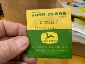 12432 John Deere Deere# C - Backup Leather Nos Oem Part