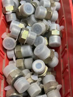 38h5076 John Deere 25 Lot - Adapter Fitting Part # Fits 4700 And 5610 Tractors