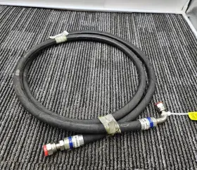 513280p23h John Deere At513280 5ft Flexible Hose Replacement Black Fitting