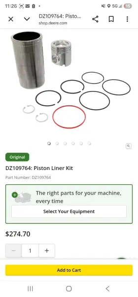 Dz109764 John Deere Dz109764 John Deere