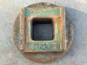 John Deere Kk3745b Genuine Disc Harrow 1 1/4 Inch Sq Gang Bolt End Washer