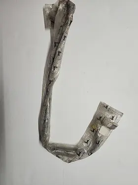Re22768 John Deere Steel Oil Line New