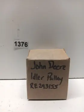 Re243155 John Deere Engine Auxiliary Drive Idler Pulley Nos #1376 Re243155 John Deere Engine Auxiliary Drive Idler Pulley Nos #1376