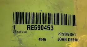 Re590453 John Deere Cover Re590453 John Deere Cover
