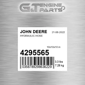 4295565 John Deere Replacement Hydraulic Hose Fits New Oem 4295565 John Deere Replacement Hydraulic Hose Fits New Oem