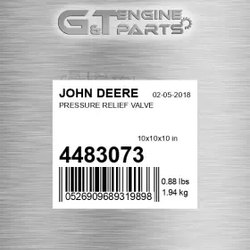 4483073 John Deere Replacement Pressure Relief Valve Fits New Oem Open Box