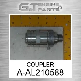 A-al210588 John Deere Replacement Coupler Fits New Aftermarket Open Box