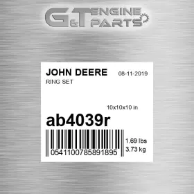 Ab4039r John Deere Replacement Ring Set Fits Surplus Open Box Ab4039r John Deere Replacement Ring Set Fits Surplus Open Box