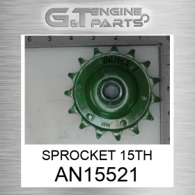 An15521 John Deere Replacement Sprocket 15th Fits Surplus Open Box